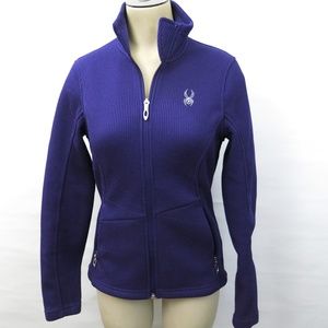 Spyder Purple Core Endurance Zip Up Sweatshirt